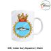 Personalised Indian Navy INS Shalki Mug with submarine design