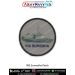A high quality INS Sumedha Patch featuring the Saryu class patrol vessel on durable printed fabric with a strong merrow border, suitable for jackets, naval uniforms, tactical backpacks, biker jackets, display boards, and collectors of Indian Navy ship mem