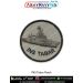 INS Tabar Patch Talwar Class Guided Missile Frigate Indian Navy ship badge digital printed naval patch with merrow border for jackets bags uniforms and collectors