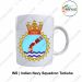 Personalised Indian Navy INS Tarkash Mug with Indian Navy frigate design