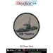 INS Tihayu Patch with detailed fast attack craft artwork on premium printed fabric, featuring merrow border stitching for jackets, biker gear, tactical kits, and Indian Navy collectors.