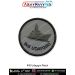 INS Udaygiri Patch showcasing the Nilgiri-class stealth frigate with detailed naval artwork, premium printed fabric, and merrow border finish – ideal for jackets, rucksacks, uniforms, and naval collections.