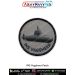 INS Vagsheer Scorpene-class Indian Navy Submarine Patch high detail digital print with merrow border for jackets uniforms rucksacks and tactical gear