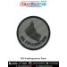 INS Visakhapatnam Patch featuring detailed Indian Navy destroyer artwork on premium printed fabric with reinforced merrow border and sew on pin or Velcro hook backing ideal for jackets uniforms tactical bags and collectors
