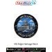 INS Nilgiri Heritage Patch Indian Navy round fabric patch featuring the Project 17A Nilgiri-class stealth guided missile frigate F33 with Stealth in Motion artwork in premium digital print.