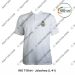 T-Shirt Indian Navy INS Austin Class | Indian Navy Surface Ship (Landing Platform Dock) T Shirt PC With Collar (White)-INS JALASHWA (L-41)-Small
