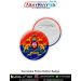 Personalised Karnataka Police Button Badge : ArmyNavyAir.com