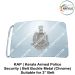 KAP | Kerala Police Uniform Belt Buckle (State Armed Police) Kerala State Armed Police Belt Buckle Metal ( Chrome) Is ( Suitable For 2" Belt of Leather- Nylon-Cotton )
