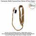 Security Uniform Lanyard- Whistle Cord Khaki Single
