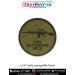 Round olive L1A1 Self-Loading Rifle Patch with black rifle silhouette and text “L1A1 Self-Loading Rifle” - ArmyNavyAir tactical patch.