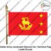 Ladak Scouts | Indian Military Car Rank Flag-Flag Lieutenant General