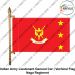 Naga Regiments | Indian Military Car Rank Flag-Flag Lieutenant General
