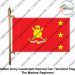 Madras Regiments | Indian Military Car Rank Flag-Flag Lieutenant General