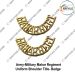 Mahar Regiment Shoulder Title Badge : ArmyNavyAir.com