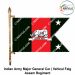 Assam Regiment | Indian Military Car Rank Flag-Flag Major General