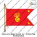 The Grenadiers | Indian Military Car Rank Flag-Flag Major General