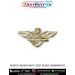 Marcos Indian Navy Metal Chest Badge Commandos Brass ( Economy ) - ArmyNavyAir.com