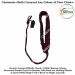 Security Uniform Lanyard- Whistle Cord Maroon Single
