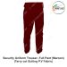 Security Uniform Trouser-Pant (Terry cot Suiting P.V Fabric) -Maroon