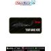 MBlack Hawk Personalized Flight Crew Name Plate featuring tactical Black Hawk style helicopter artwork with custom name, optional blood group, premium digital print on fabric with olive green merrow border for flight suits, uniforms, flying jackets, tacti