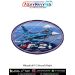 Mitsubishi F-2 Multirole Fighter Aircraft Patch for Aviation Enthusiasts and Collectors