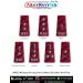 Military Nursing Service Metal Rank Epaulettes : ArmyNavyAir.com