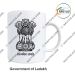 All States Government Mugs |Indian State-Union Territories Government Souvenir-Gift Mugs-Ladakh