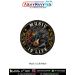 Music Is Life Round Musician Patch