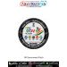 Premium round MyGov Citizen Participation fabric patch featuring the colourful MyGov Meri Sarkar logo, participation icons, the message Your Voice Your Government, Together We Build A Better India, and a durable black merrow border.