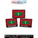 MyNation Maldives Flag Patch