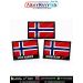 MyNation Norway Flag Patch