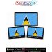 MyNation Saint Lucia Flag Patch