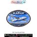 NAL Saras Light Transport Aircraft Patch for Aviation Enthusiasts and Collectors