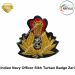 IN| Indian Navy Sikh Officer Turban Zari Badge : ArmyNavyAir.com
