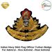 IN | Indian Navy Sikh Flag Officer Turban Badge For Officers