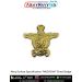 Indian Navy Surface Musician Metal Chest Badge