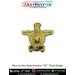 Indian Navy Surface NC Metal Chest Badge | Naval Constabulary