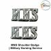 MNS Military Nursing Service Shoulder Title Badge : ArmyNavyAir.com