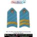 NCC Air Wing Shoulder Rank "Curved Epaulette" Golden Zari : ArmyNavyAir.com