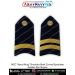 NCC Navy Wing Shoulder Rank "Curved Epaulette" Golden Zari : ArmyNavyAir.com