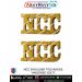 NCC Shoulder Title-Badge Metal Anodised (Gilt) : ArmyNavyAir.com