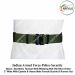 Indian Armed Force-Police-Security Webbing Belt Nylon-Synthetic 2" Width (With Eylets) Heavy Fittings-Army Belt (OG)