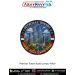 Petronas Towers Kuala Lumpur Malaysia Heritage Printed Patch Travel Souvenir Badge