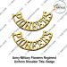 Pioneers Corps Shoulder Title Badge : ArmyNavyAir.com