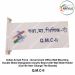 Indian Armed Force -Government Office Wall Mounting Double Sided Designation Acrylic Board with Wall Slide Holder (Can Be Inter Change The Boards)-Q.M.C-II