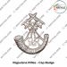 Rajputana Rifles Cap Badge : ArmyNavyAir.com