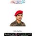 Red Woollen Beret Cap