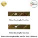 Ribbon Mounting Metal Bar With Pin (Hold 2 Ribbons) | Navyug