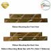 Ribbon Mounting Metal Bar With Pin (Hold 7 Ribbons) | Navyug