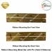 Ribbon Mounting Metal Bar With Pin (Hold 8 Ribbons) | Navyug